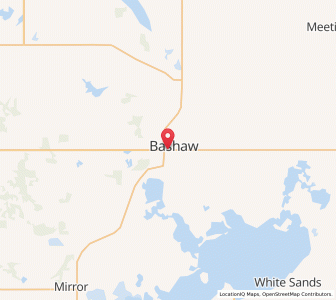 Map of Bashaw, AlbertaAlberta