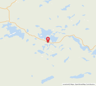Map of Bridge Lake, British ColumbiaBritish Columbia
