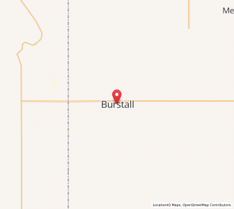 Map of Burstall, SaskatchewanSaskatchewan