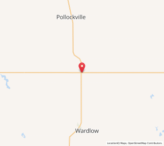 Map of Cessford, AlbertaAlberta