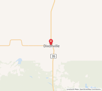 Map of Dixonville, AlbertaAlberta