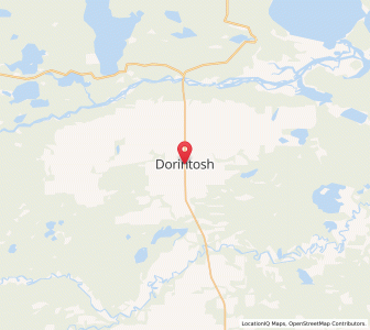Map of Dorintosh, SaskatchewanSaskatchewan