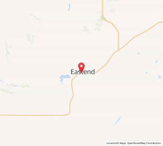 Map of Eastend, SaskatchewanSaskatchewan