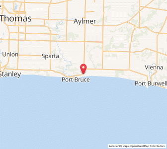 Map of Elgin, OntarioOntario