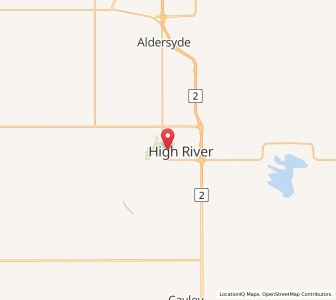 Map of Foothills No. 31, AlbertaAlberta