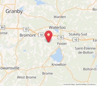 Map of Fulford, Quebec