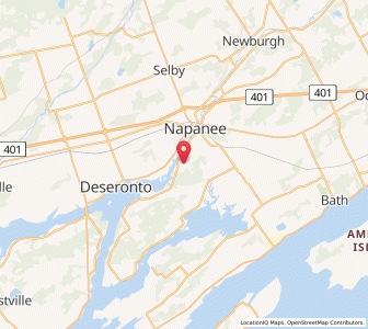 Map of Greater Napanee, OntarioOntario
