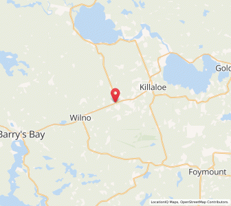 Map of Hagarty, OntarioOntario