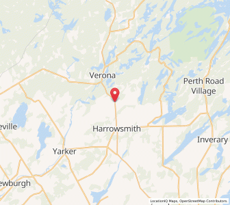 Map of Hartington, Ontario