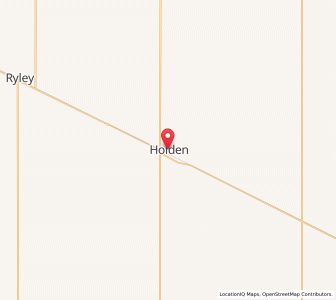 Map of Holden, AlbertaAlberta