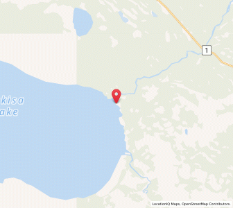 Map of Kakisa, Northwest TerritoriesNorthwest Territories