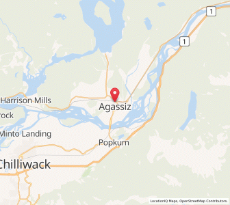 Map of Kent, British ColumbiaBritish Columbia