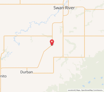 Map of Kenville, ManitobaManitoba