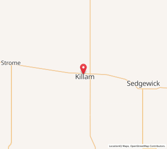 Map of Killam, AlbertaAlberta