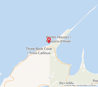 Map of Lourdes, Newfoundland & LabradorNewfoundland and Labrador