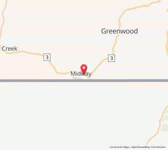 Map of Midway, British ColumbiaBritish Columbia