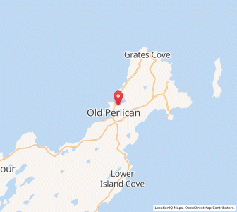 Map of Old Perlican, Newfoundland & LabradorNewfoundland and Labrador