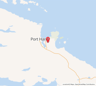Map of Port Hardy, British ColumbiaBritish Columbia