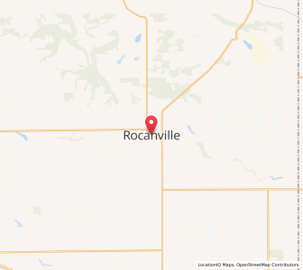 Map of Rocanville, SaskatchewanSaskatchewan