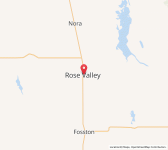 Map of Rose Valley, SaskatchewanSaskatchewan