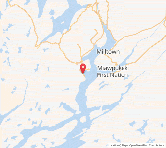 Map of Saint Alban's, Newfoundland & LabradorNewfoundland and Labrador