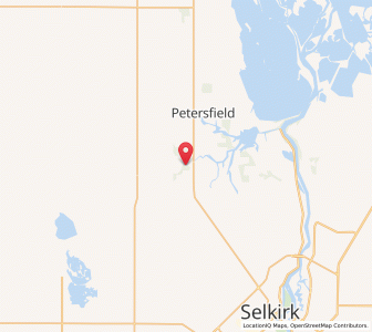 Map of Saint Andrews, ManitobaManitoba