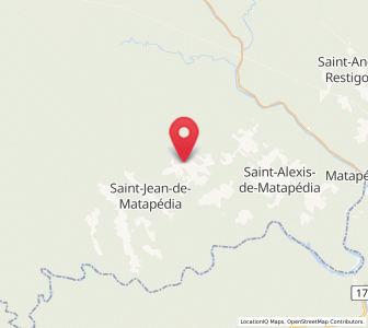 Map of Saint-François-d'Assise, Quebec