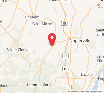 Map of Saint-Patrice-de-Sherrington, Quebec