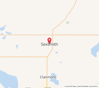 Map of Sexsmith, AlbertaAlberta