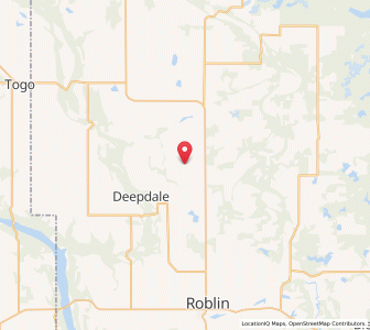 Map of Shell River, ManitobaManitoba