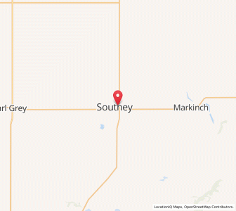 Map of Southey, SaskatchewanSaskatchewan