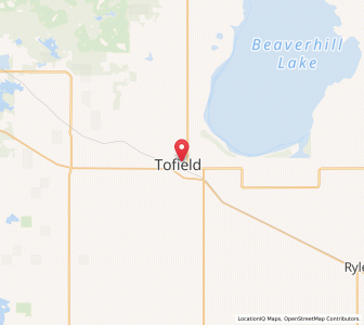Map of Tofield, AlbertaAlberta