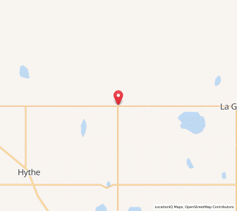 Map of Valhalla Centre, AlbertaAlberta