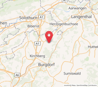 Map of Alchenstorf, Bern