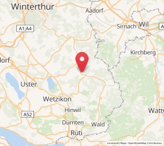 Map of Altlandenberg, Zurich