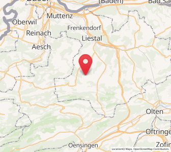 Map of Arboldswil, Basel-Landschaft