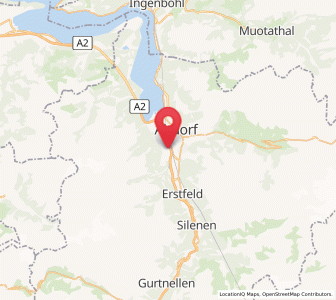 Map of Attinghausen, Uri