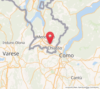 Map of Balerna, Ticino