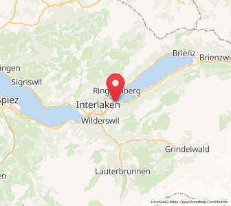 Map of Bönigen, Bern