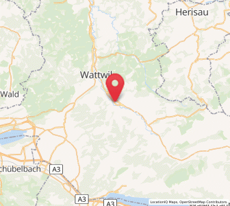 Map of Ebnat-Kappel, Saint Gallen