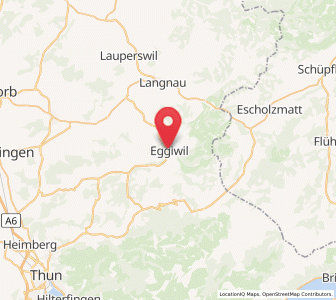 Map of Eggiwil, Bern