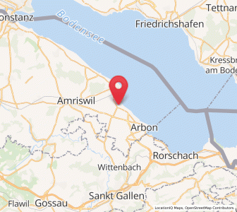 Map of Egnach, Thurgau