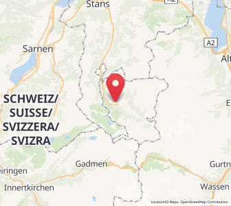 Map of Engelberg, Obwalden