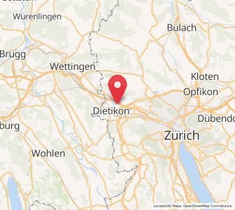 Map of Fahrweid (nördl. Teil), Zurich
