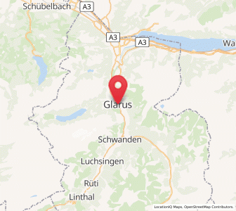 Map of Glarus