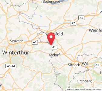 Map of Hagenbuch, Zurich