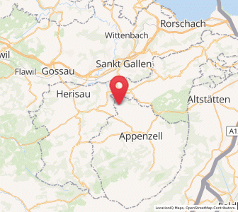 Map of Haslen, Appenzell Innerrhoden