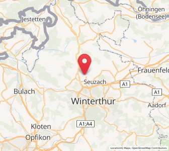 Map of Hettlingen, Zurich