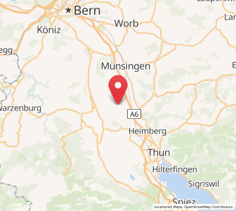 Map of Kirchdorf, Bern