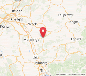 Map of Konolfingen, Bern